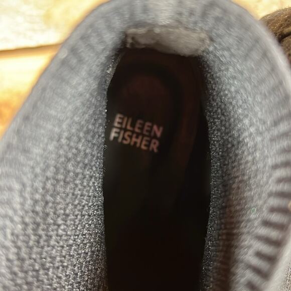Eileen Fisher London Ankle Boots Knit Wedge - Black - 8.5 - NWOB - Picture 7 of 10